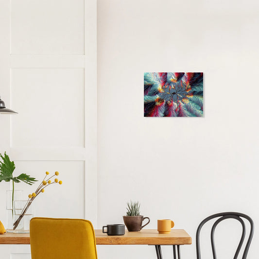 Zimtsäure als Mikrokristall-Wandbild auf Forex – Motiv 1 – Produktansicht 2
