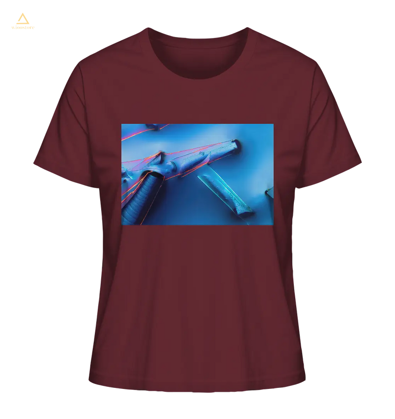 Mikrokristall Design Organic Shirt aus 100 % Bio-Baumwolle - Alaun mit Öl