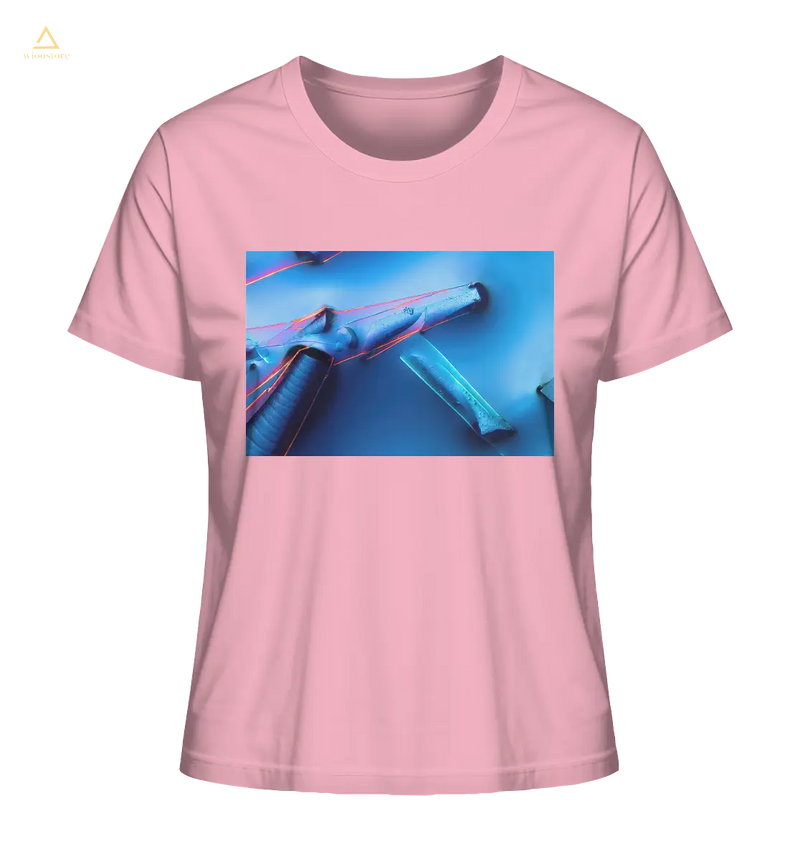 Mikrokristall Design Organic Shirt aus 100 % Bio-Baumwolle - Alaun mit Öl