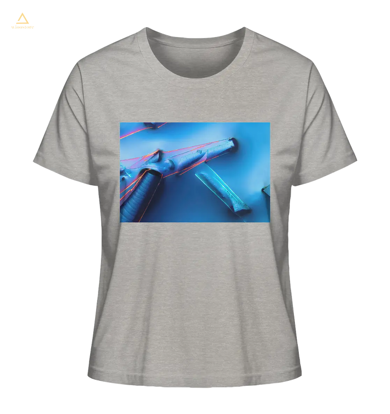 Mikrokristall Design Organic Shirt aus 100 % Bio-Baumwolle - Alaun mit Öl