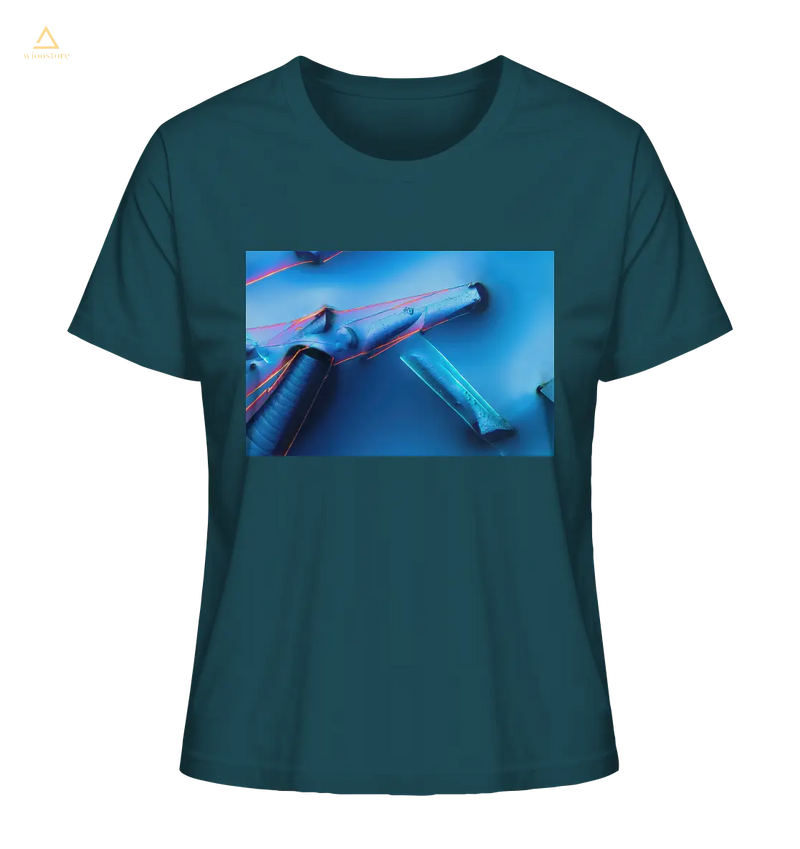 Mikrokristall Design Organic Shirt aus 100 % Bio-Baumwolle - Alaun mit Öl