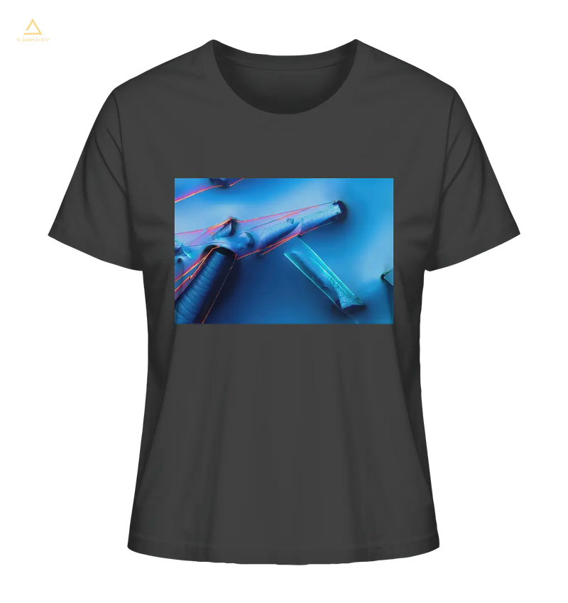 Mikrokristall Design Organic Shirt aus 100 % Bio-Baumwolle - Alaun mit Öl