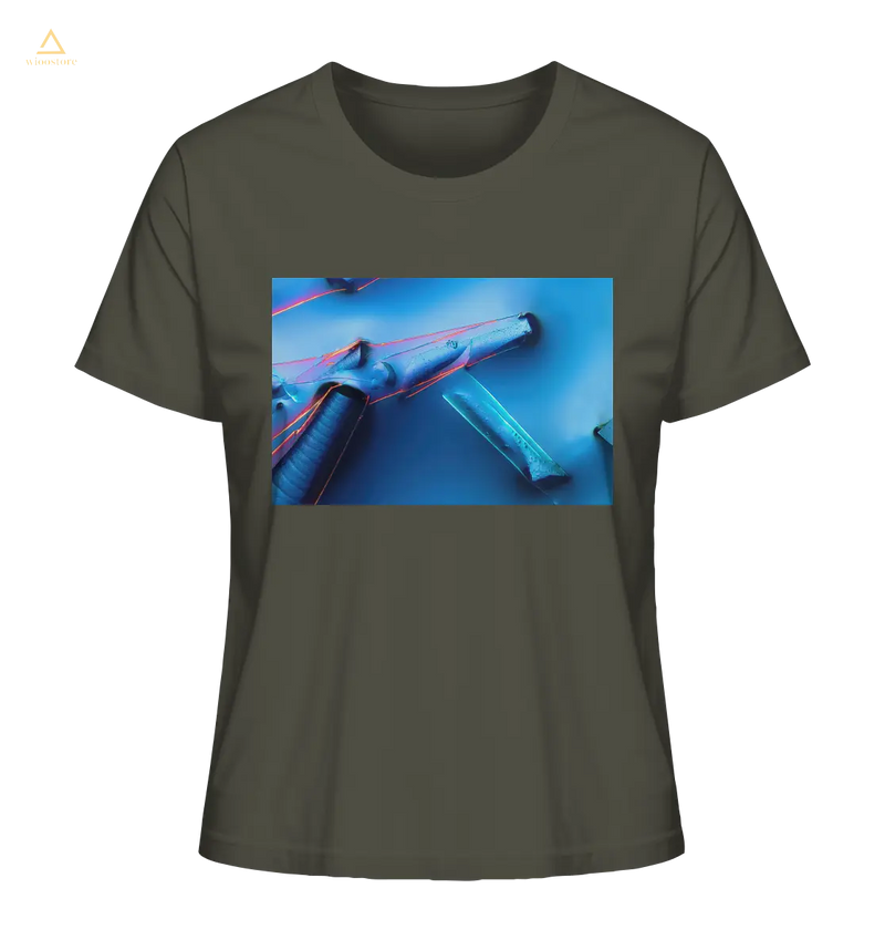 Mikrokristall Design Organic Shirt aus 100 % Bio-Baumwolle - Alaun mit Öl