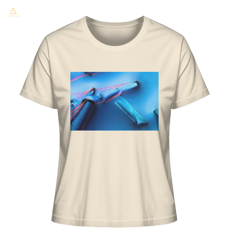 Mikrokristall Design Organic Shirt aus 100 % Bio-Baumwolle - Alaun mit Öl