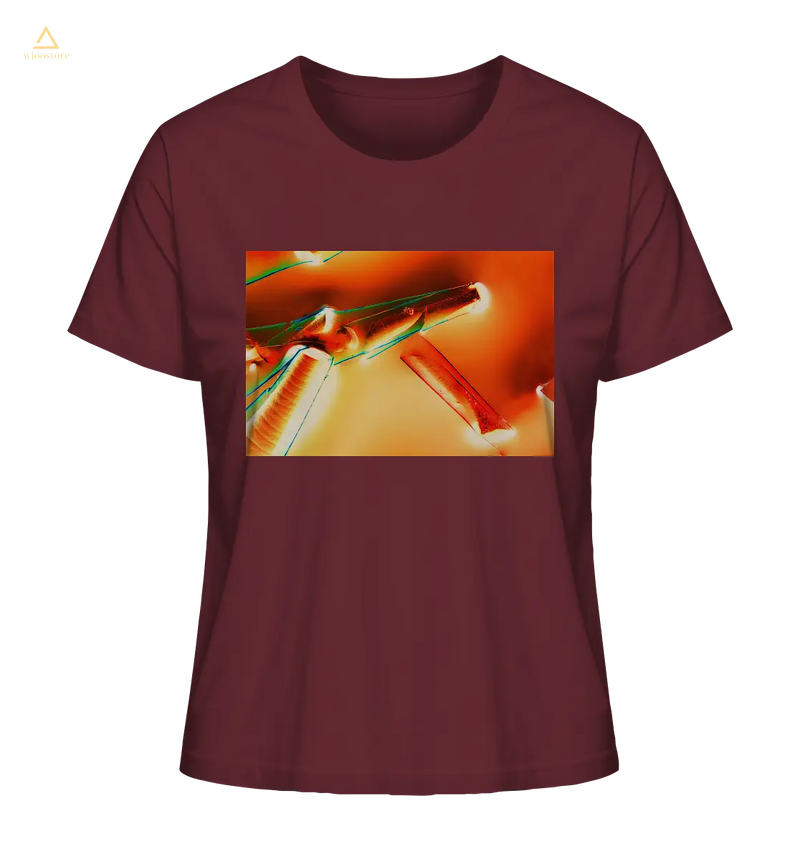 Mikrokristall Design Organic Shirt aus 100 % Bio-Baumwolle - Alaun mit Öl