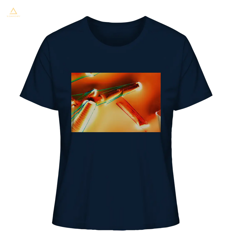 Mikrokristall Design Organic Shirt aus 100 % Bio-Baumwolle - Alaun mit Öl
