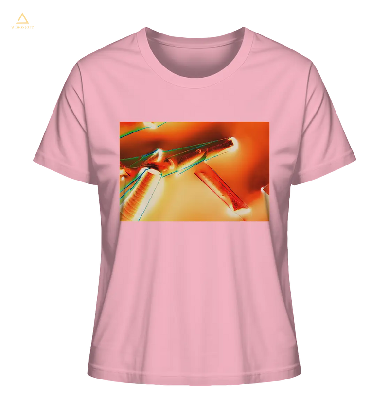 Mikrokristall Design Organic Shirt aus 100 % Bio-Baumwolle - Alaun mit Öl