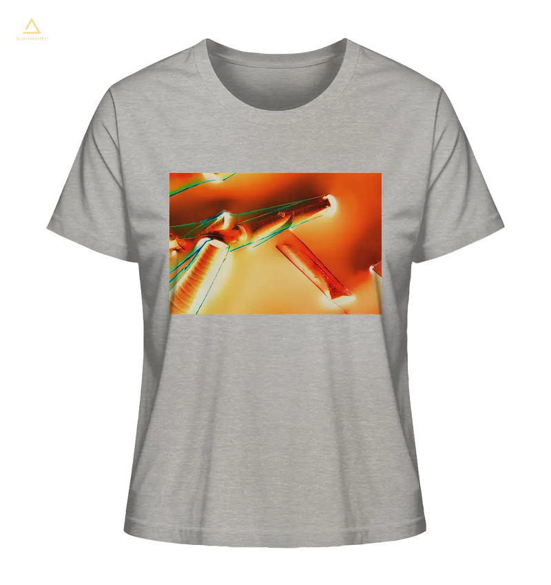 Mikrokristall Design Organic Shirt aus 100 % Bio-Baumwolle - Alaun mit Öl