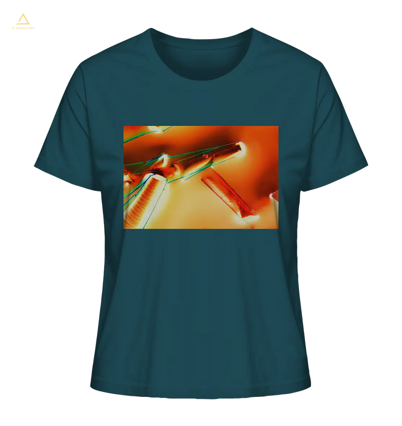 Mikrokristall Design Organic Shirt aus 100 % Bio-Baumwolle - Alaun mit Öl