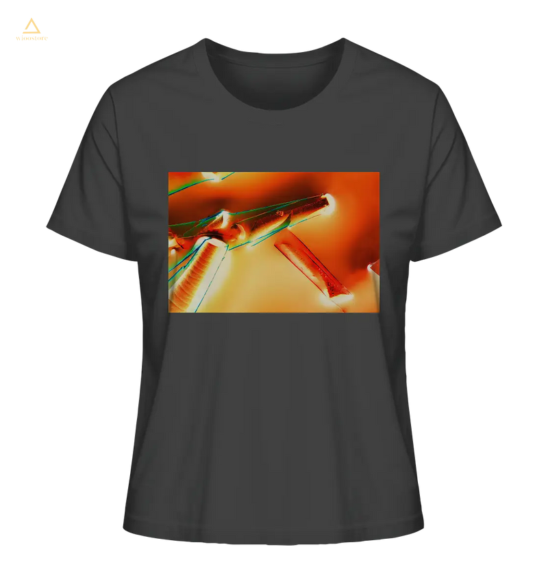 Mikrokristall Design Organic Shirt aus 100 % Bio-Baumwolle - Alaun mit Öl