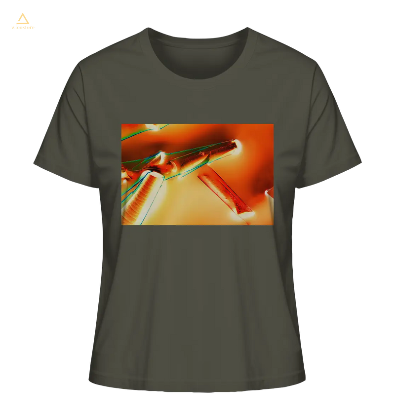 Mikrokristall Design Organic Shirt aus 100 % Bio-Baumwolle - Alaun mit Öl