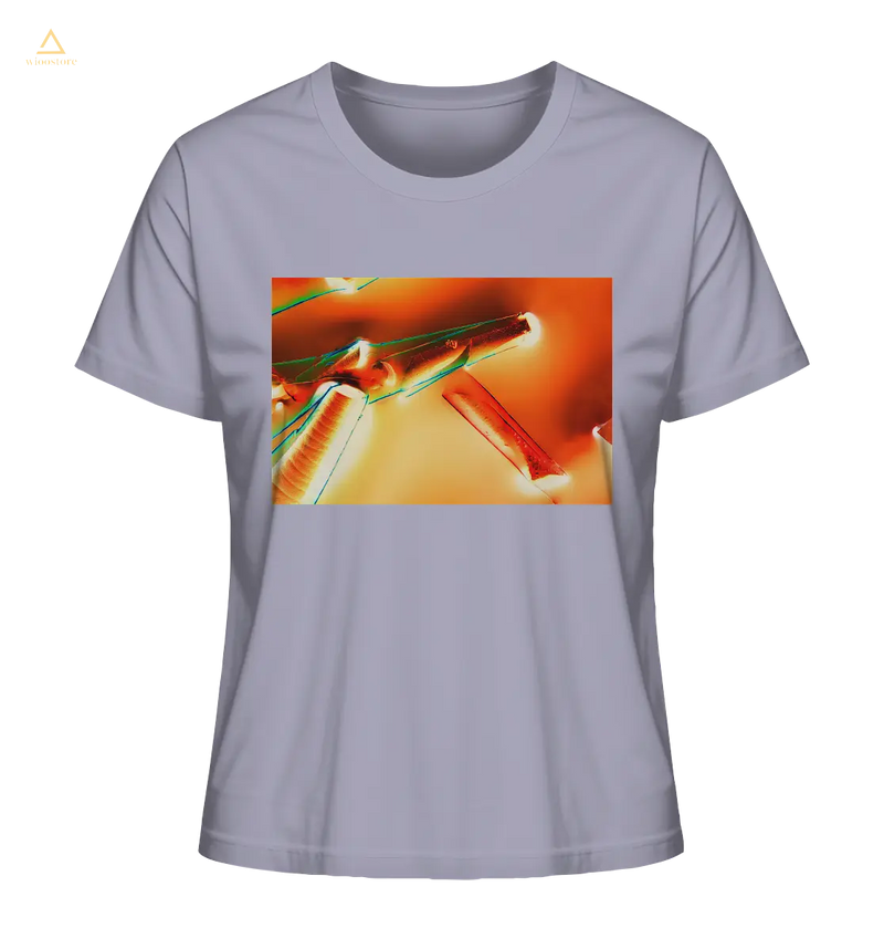 Mikrokristall Design Organic Shirt aus 100 % Bio-Baumwolle - Alaun mit Öl
