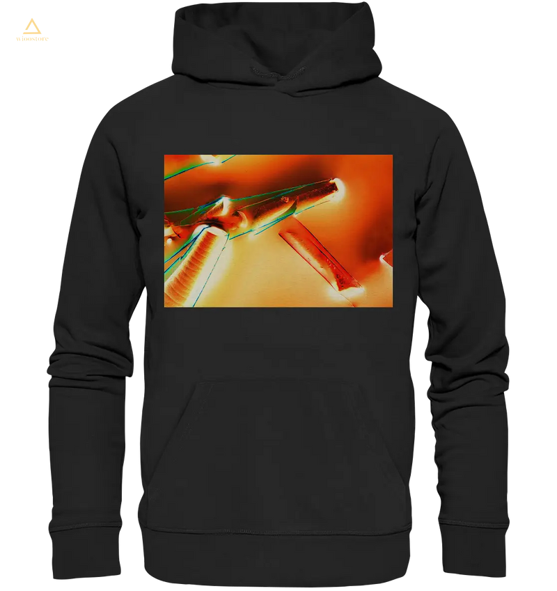 Alaun mit Öl Negativ - Premium Hoodie wioostore.de