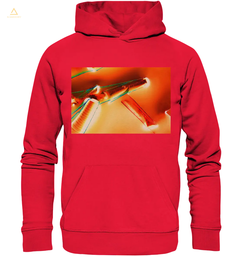 Alaun mit Öl Negativ - Premium Hoodie wioostore.de