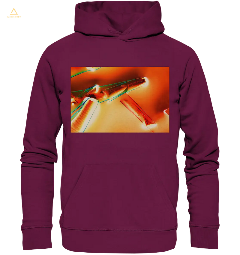 Alaun mit Öl Negativ - Premium Hoodie wioostore.de