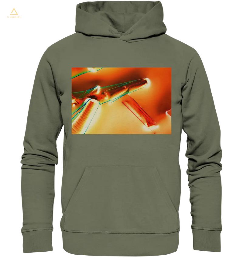 Alaun mit Öl Negativ - Premium Hoodie wioostore.de