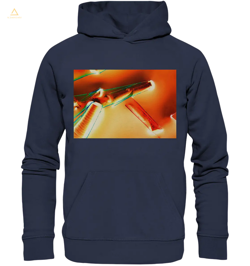 Alaun mit Öl Negativ - Premium Hoodie wioostore.de