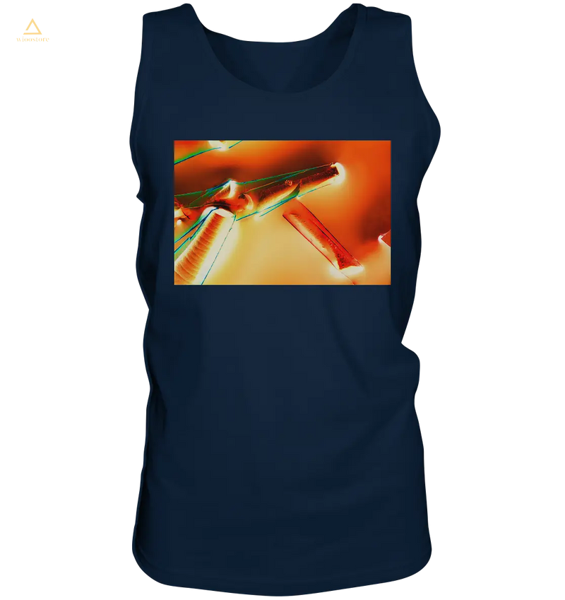 Alaun mit Öl Negativ - Tank-Top wioostore.de
