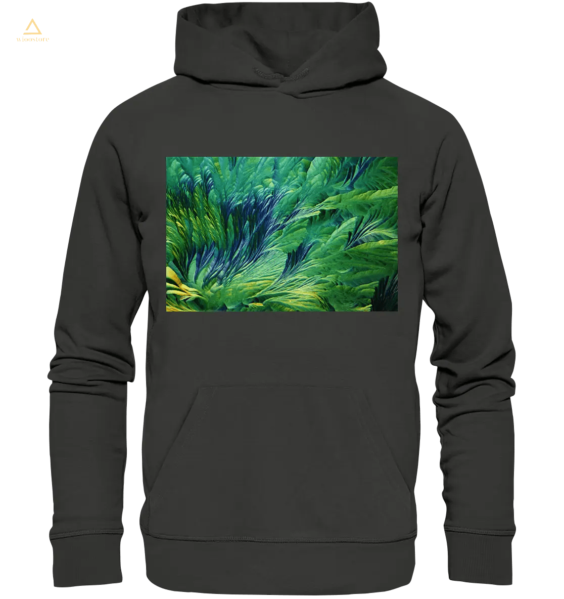 Mikrokristall-Design Premium Hoodie - Beta Alanin und L-Glutamin - wioostore.de - #unikat#