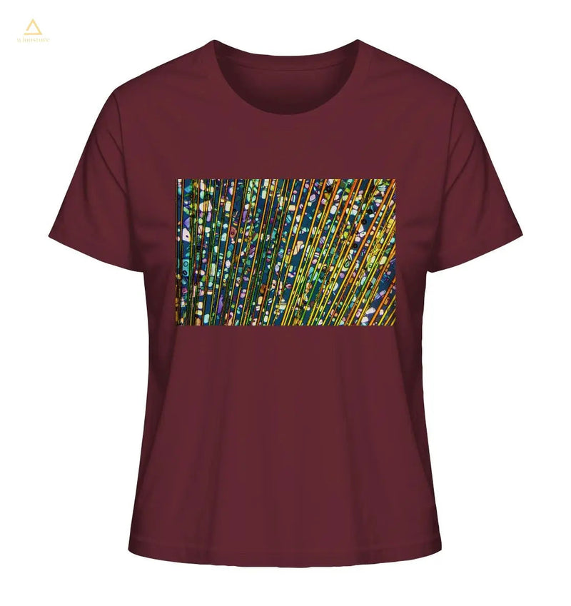 Mikrokristall Design Organic Shirt aus 100 % Bio-Baumwolle - Caesiumchlorid mit Magnesiumchlorid
