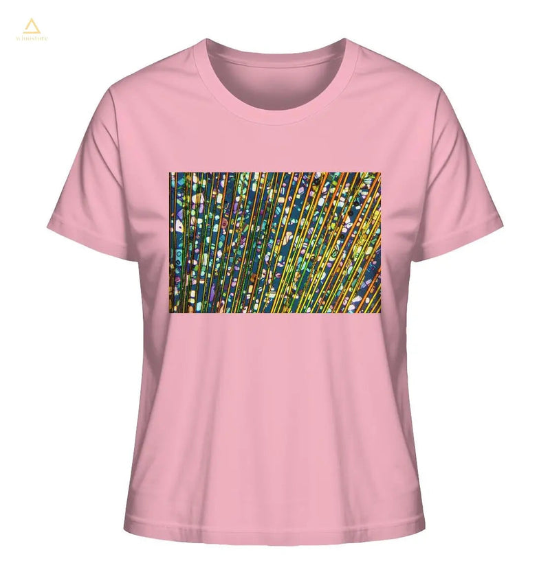 Mikrokristall Design Organic Shirt aus 100 % Bio-Baumwolle - Caesiumchlorid mit Magnesiumchlorid