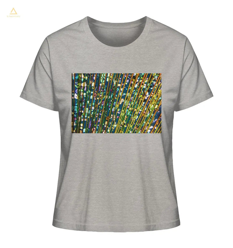 Mikrokristall Design Organic Shirt aus 100 % Bio-Baumwolle - Caesiumchlorid mit Magnesiumchlorid