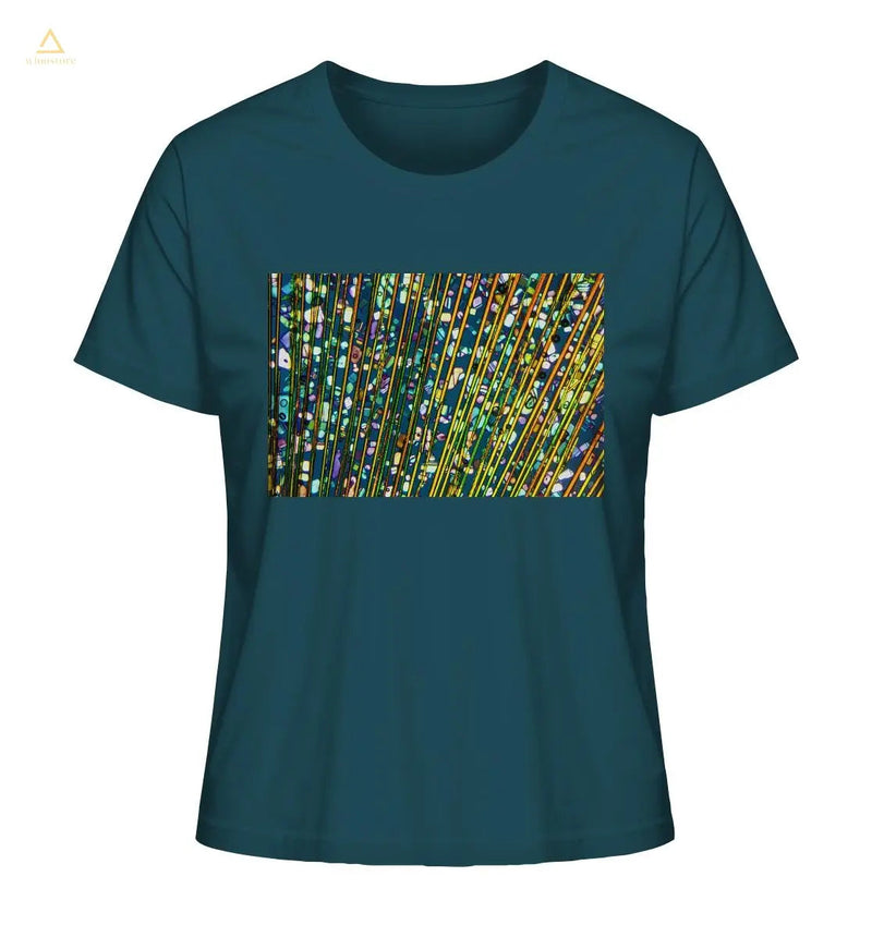 Mikrokristall Design Organic Shirt aus 100 % Bio-Baumwolle - Caesiumchlorid mit Magnesiumchlorid