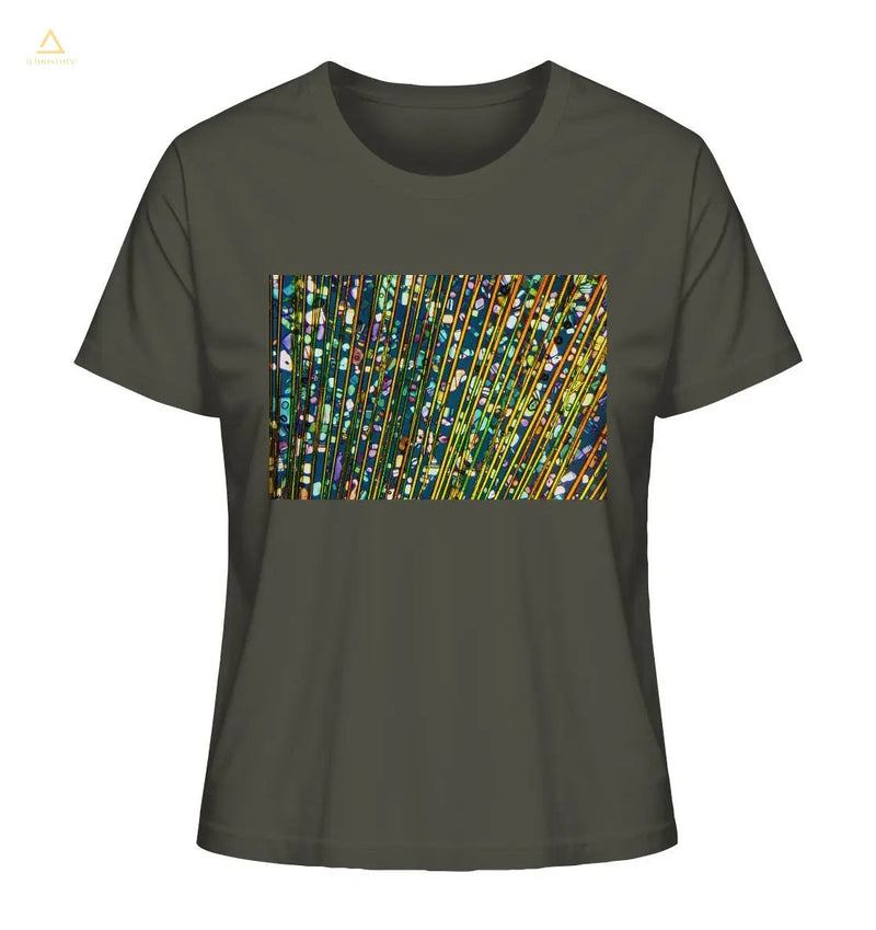 Mikrokristall Design Organic Shirt aus 100 % Bio-Baumwolle - Caesiumchlorid mit Magnesiumchlorid