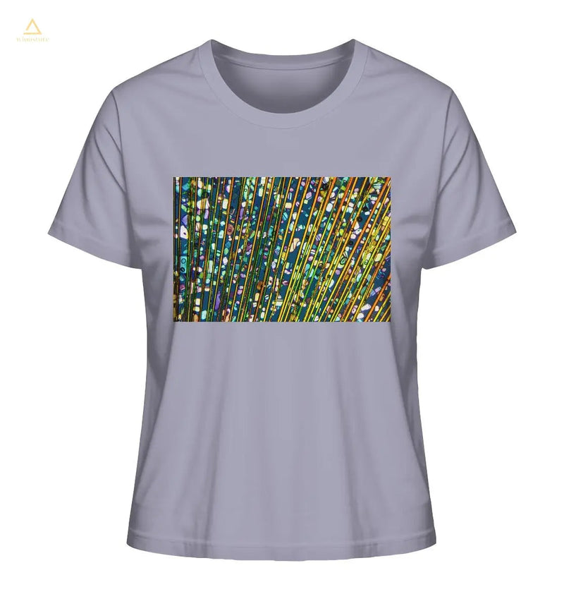 Mikrokristall Design Organic Shirt aus 100 % Bio-Baumwolle - Caesiumchlorid mit Magnesiumchlorid