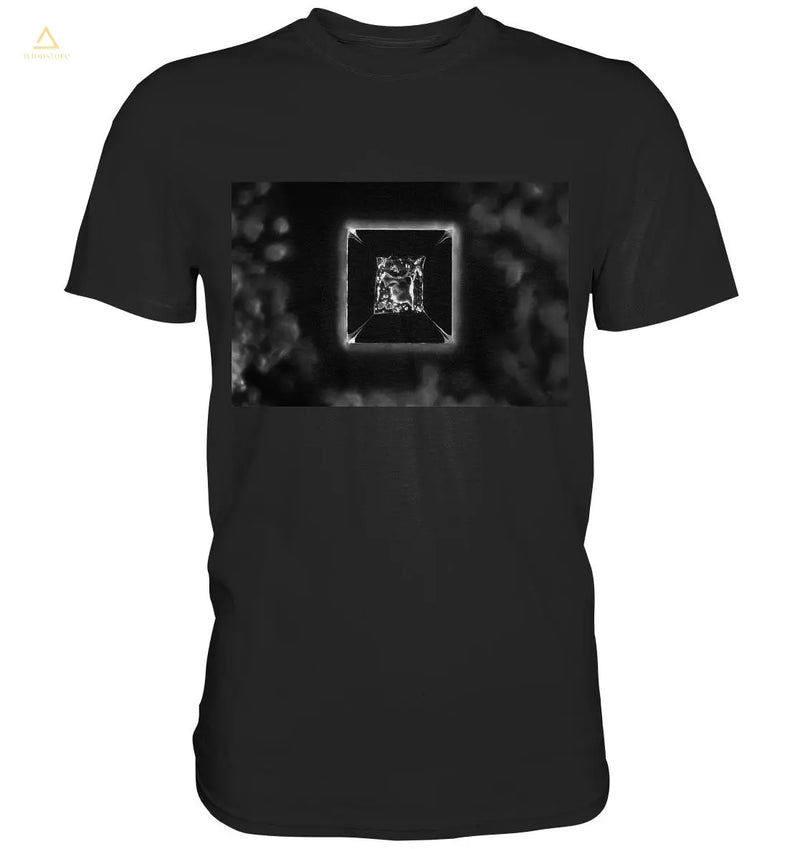 Kochsalz, Mikrokristalle im Dunkelfeld - Classic Shirt wioostore.de