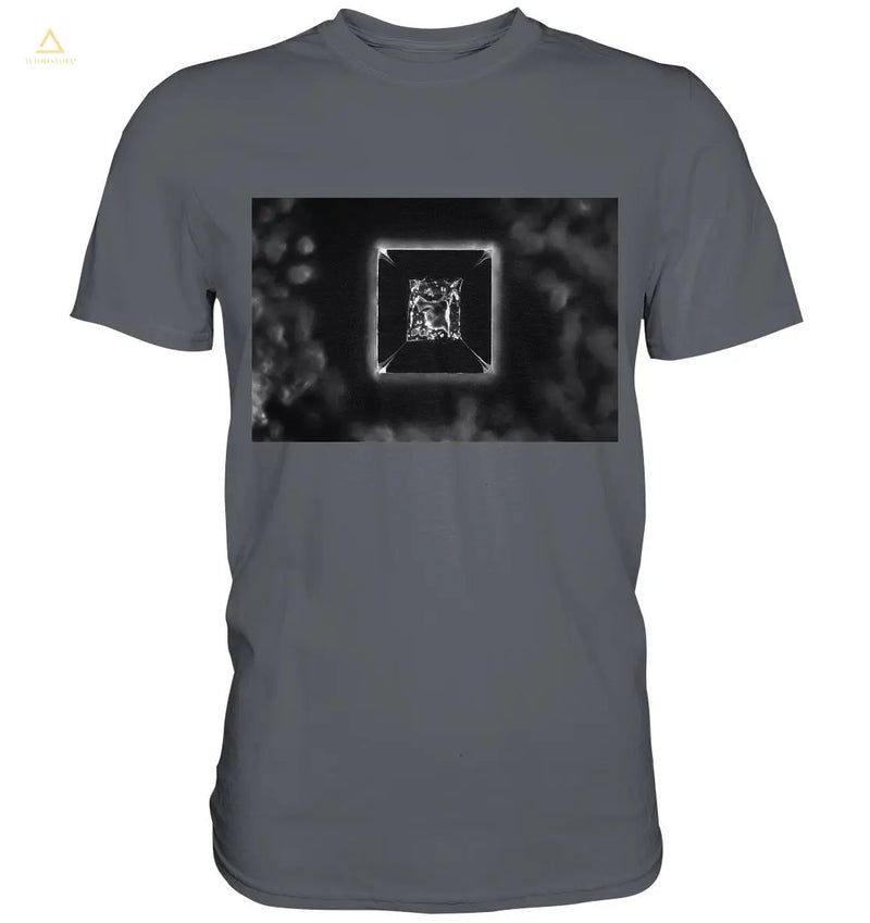 Kochsalz, Mikrokristalle im Dunkelfeld - Classic Shirt wioostore.de