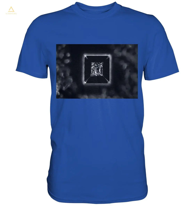 Kochsalz, Mikrokristalle im Dunkelfeld - Classic Shirt wioostore.de