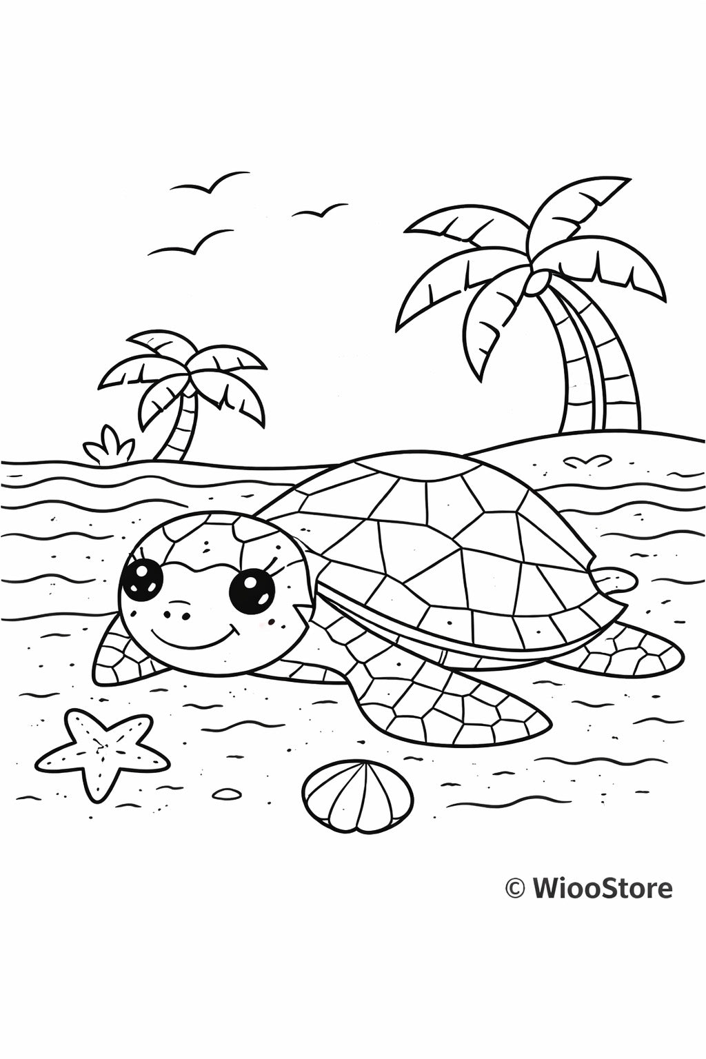 Microcrystal coloring page – Owl