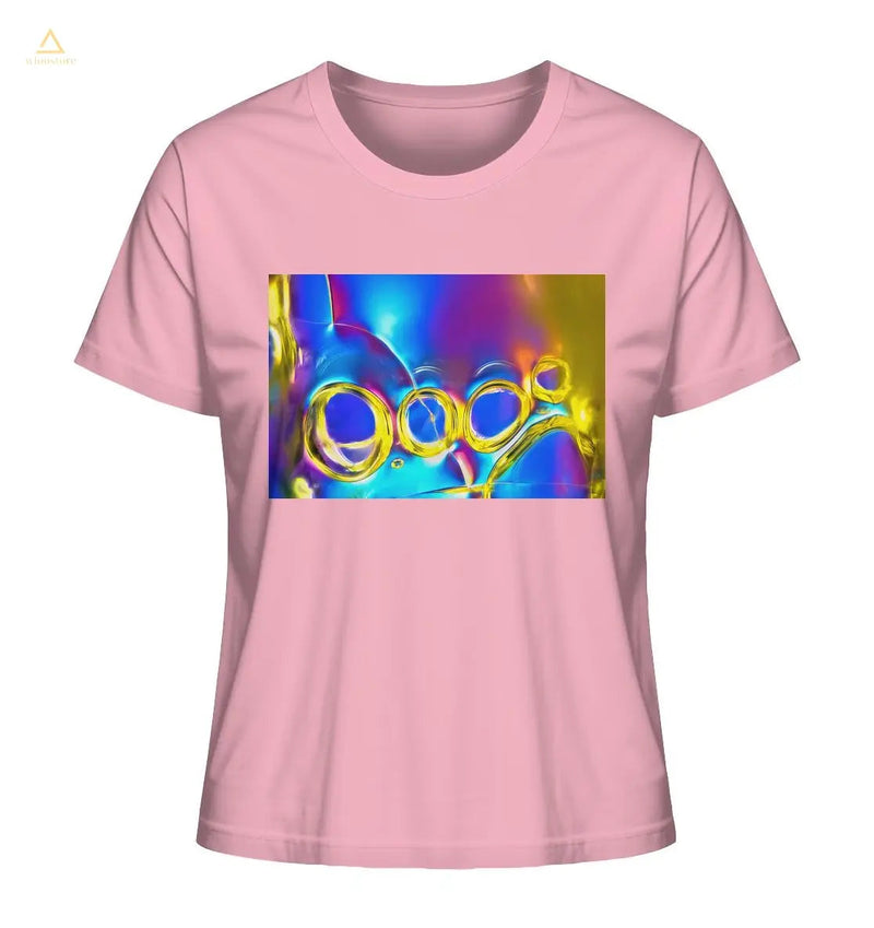 Mikrokristall Design Organic Shirt aus 100 % Bio-Baumwolle - Optical Brightener