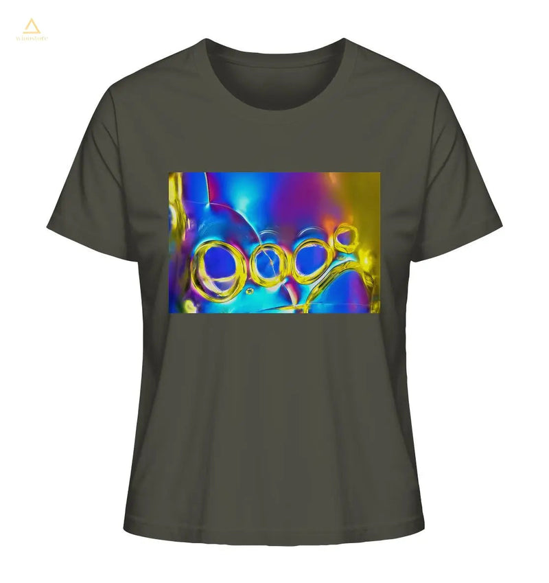 Mikrokristall Design Organic Shirt aus 100 % Bio-Baumwolle - Optical Brightener