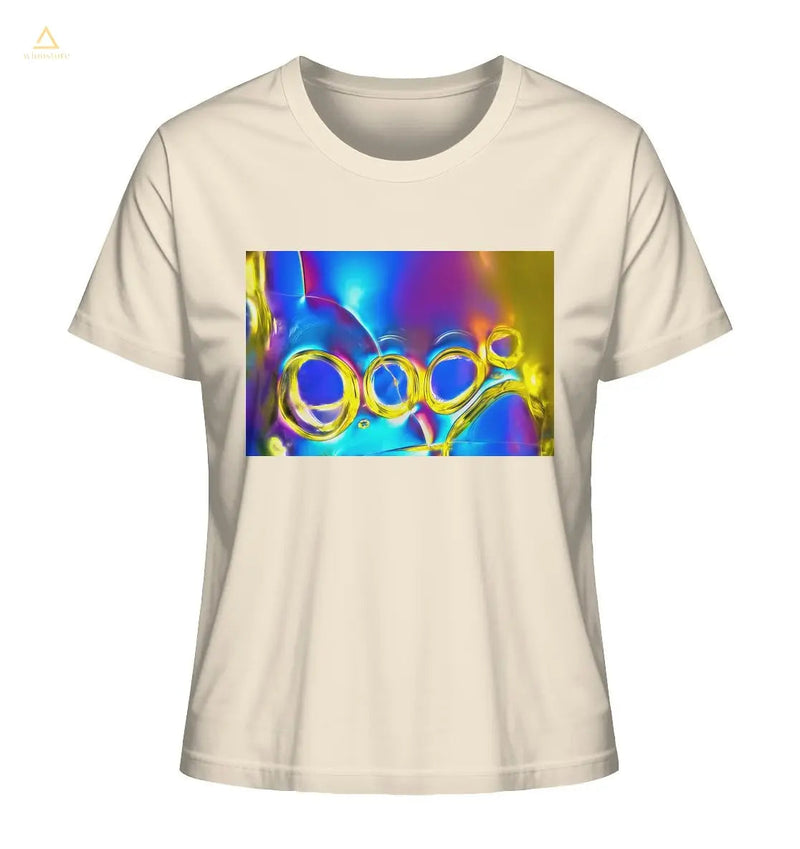 Mikrokristall Design Organic Shirt aus 100 % Bio-Baumwolle - Optical Brightener