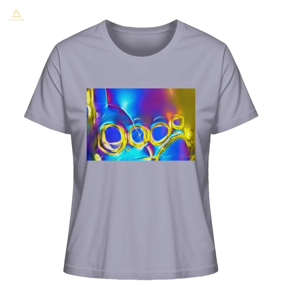 Mikrokristall Design Organic Shirt aus 100 % Bio-Baumwolle - Optical Brightener