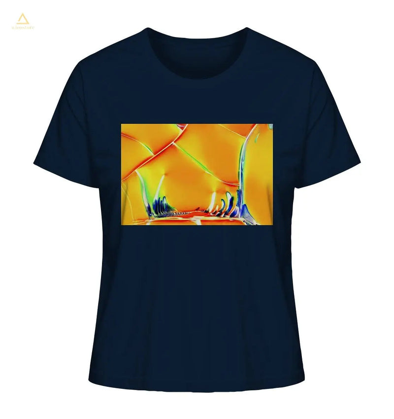 Mikrokristall Design Organic Shirt aus 100 % Bio-Baumwolle - Optical Brightener