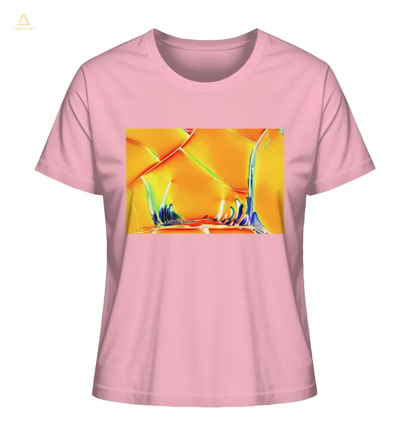 Mikrokristall Design Organic Shirt aus 100 % Bio-Baumwolle - Optical Brightener