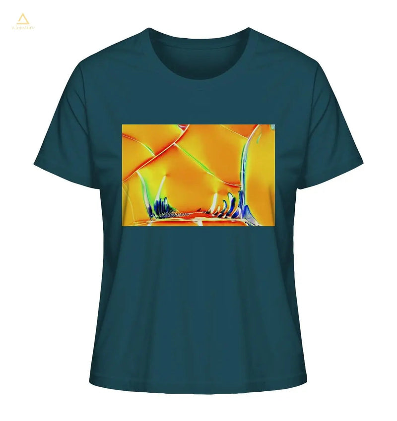 Mikrokristall Design Organic Shirt aus 100 % Bio-Baumwolle - Optical Brightener