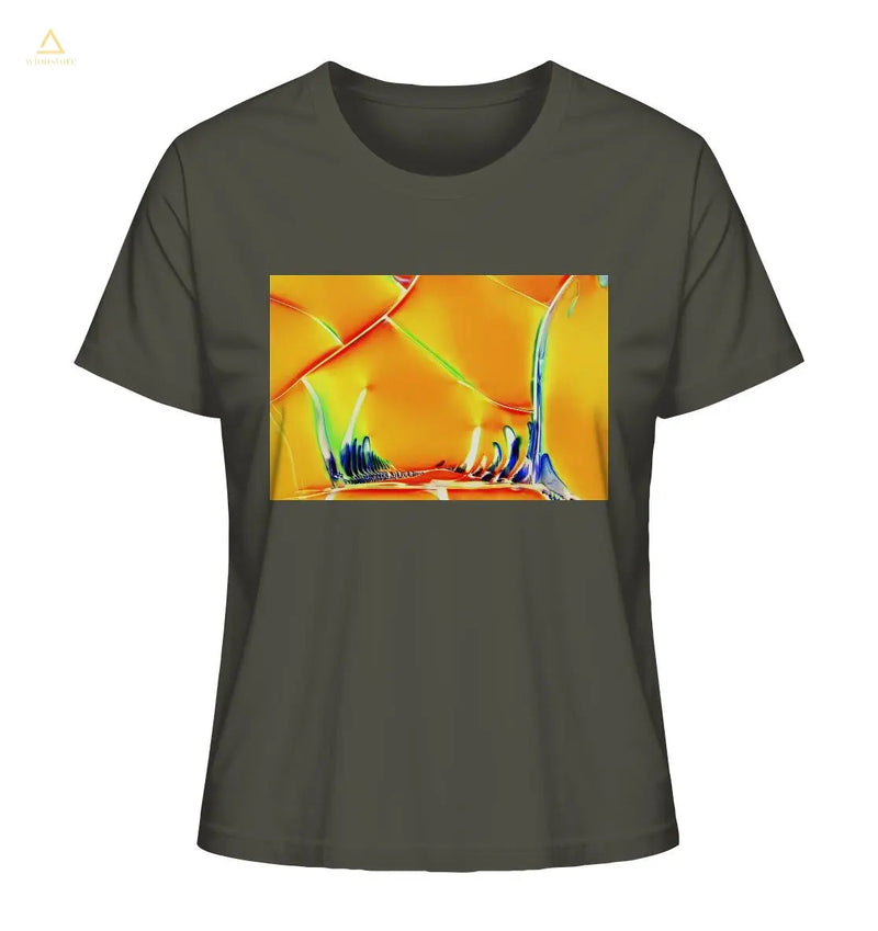 Mikrokristall Design Organic Shirt aus 100 % Bio-Baumwolle - Optical Brightener