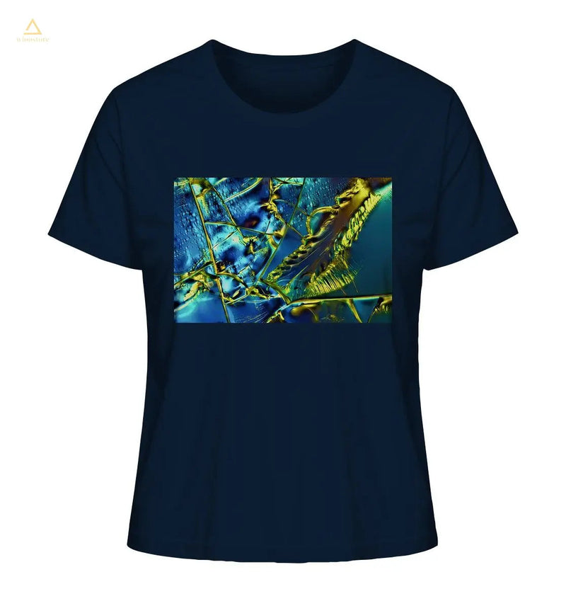 Mikrokristall Design Organic Shirt aus 100 % Bio-Baumwolle - Optical Brightener