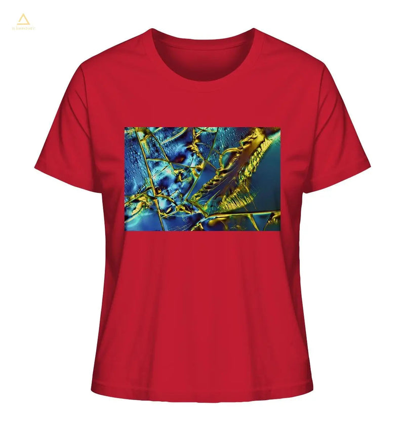 Mikrokristall Design Organic Shirt aus 100 % Bio-Baumwolle - Optical Brightener