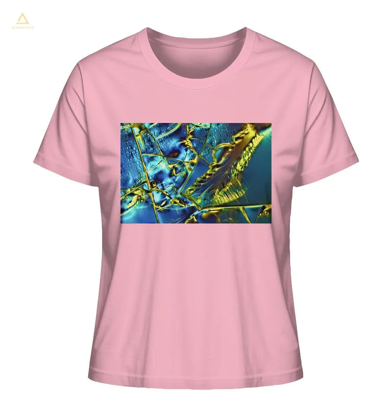 Mikrokristall Design Organic Shirt aus 100 % Bio-Baumwolle - Optical Brightener