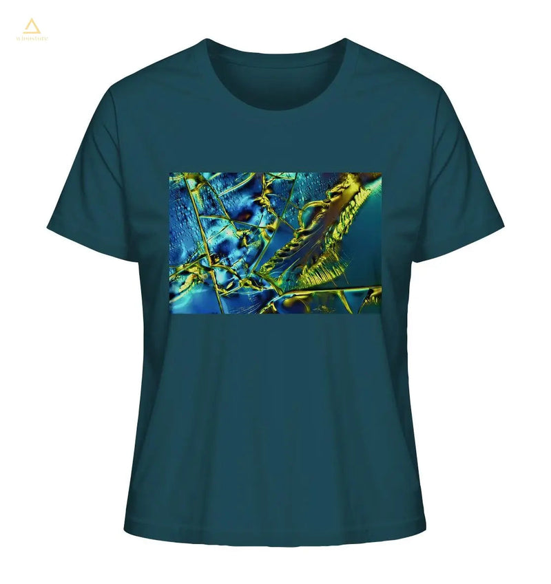 Mikrokristall Design Organic Shirt aus 100 % Bio-Baumwolle - Optical Brightener