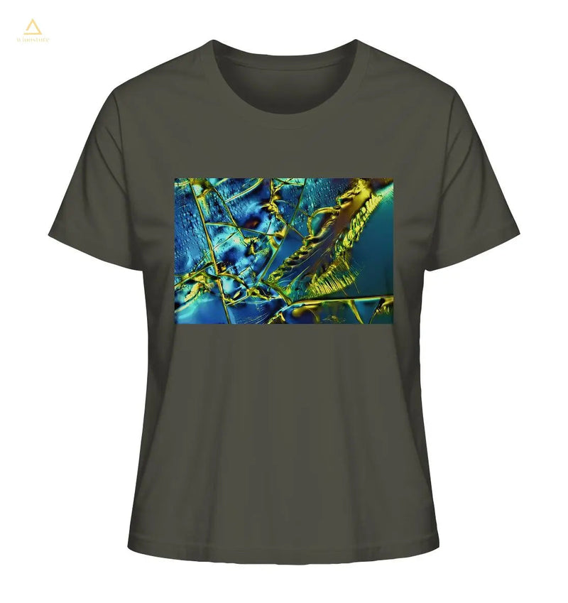 Mikrokristall Design Organic Shirt aus 100 % Bio-Baumwolle - Optical Brightener