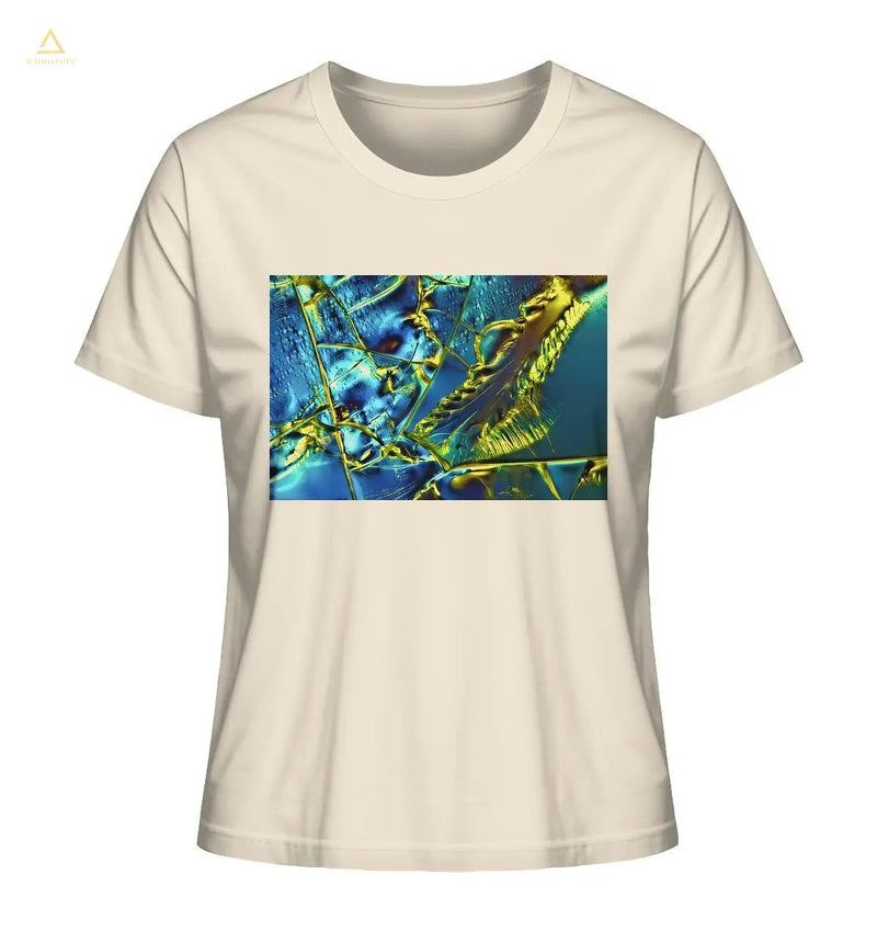 Mikrokristall Design Organic Shirt aus 100 % Bio-Baumwolle - Optical Brightener