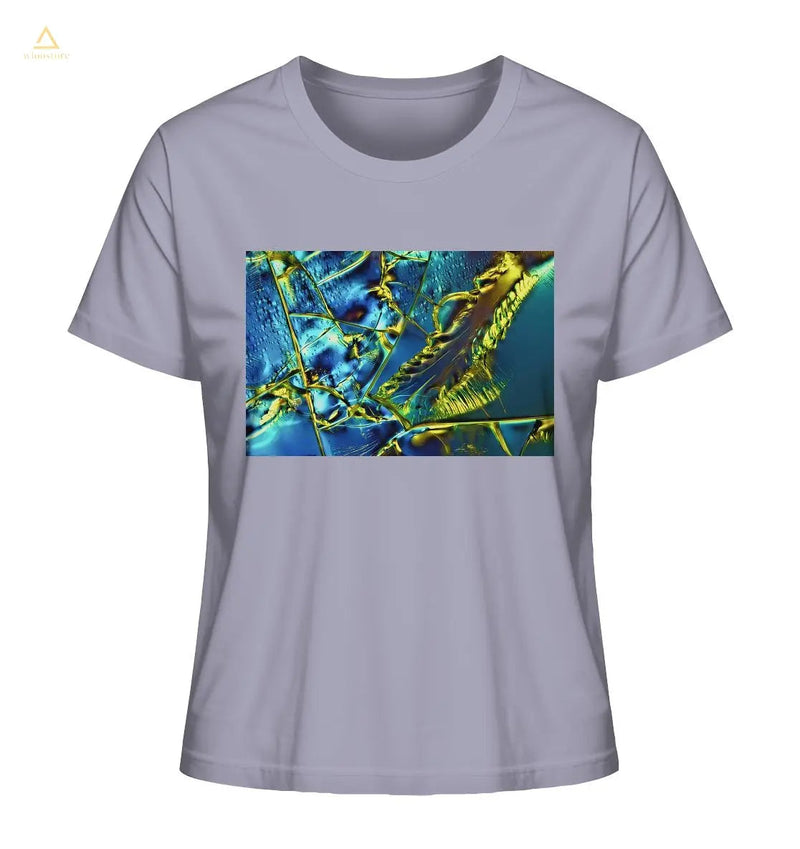 Mikrokristall Design Organic Shirt aus 100 % Bio-Baumwolle - Optical Brightener