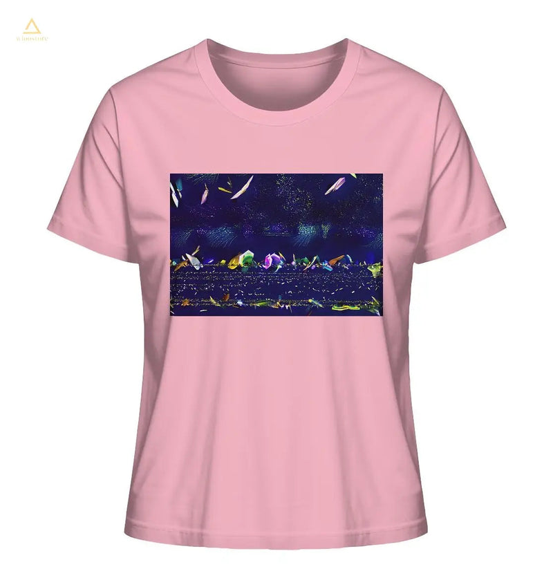 Mikrokristall Design Organic Shirt aus 100 % Bio-Baumwolle - Saccharin