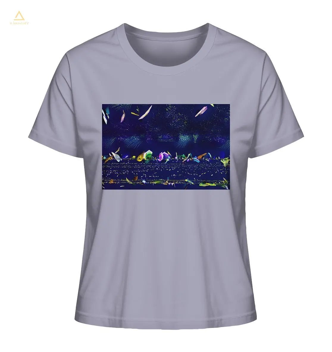 Mikrokristall Design Organic Shirt aus 100 % Bio-Baumwolle - Saccharin
